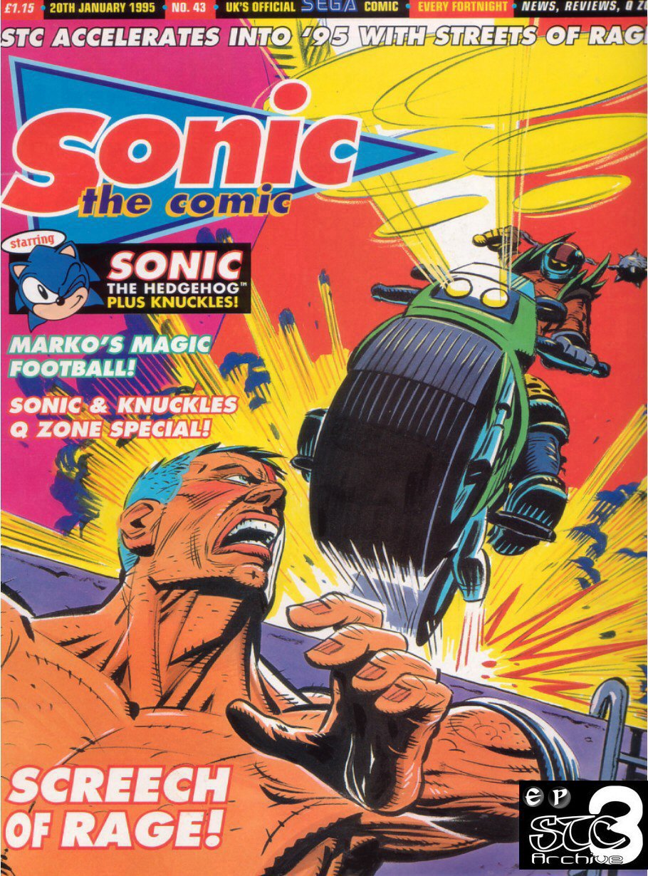 Sonic - The Comic Issue No. 043 Comic cover page